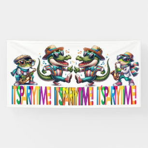PARTY TIME BANNER