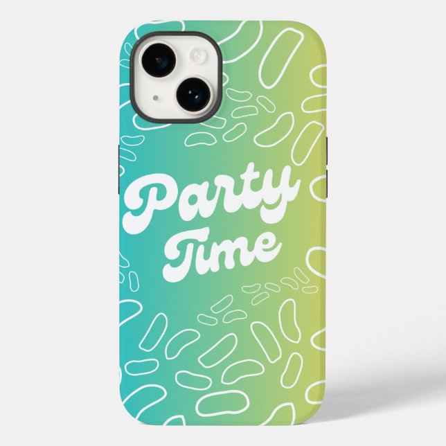 Party Time Inspiration Case-Mate iPhone Hülle (Rückseite)