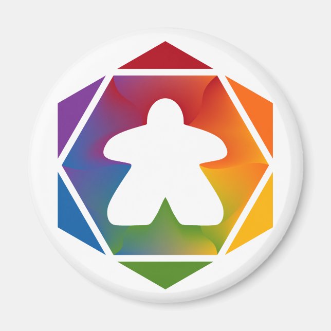 Party Time Meeple Magnet (Vorne)