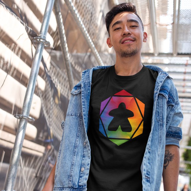 Party Time Meeple Mens Shirt (Von Creator hochgeladen)