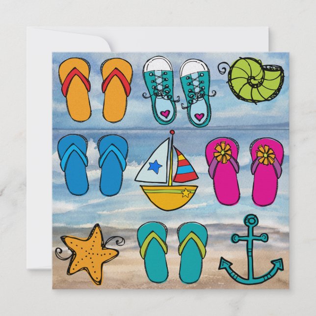 Party Time - SRF Einladung (Vorderseite)