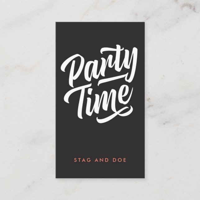 Party Time Ticket (Vorderseite)