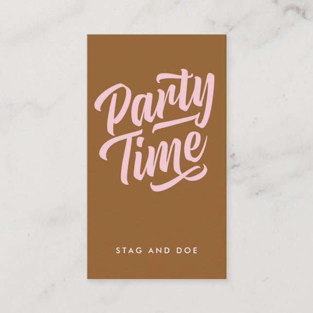 Party Time Ticket (Vorderseite)