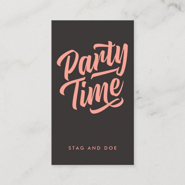 Party Time Ticket (Vorderseite)