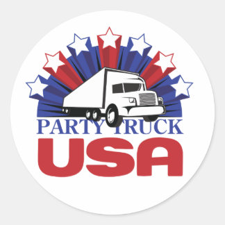 Party Truck USA: Der Aufkleber