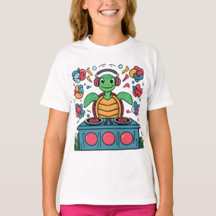 Party Turtle: DJ am Strand T-Shirt