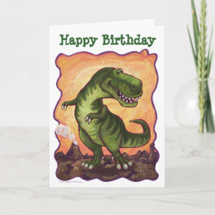Party Tyrannosaurus Karte