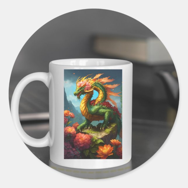 Party- und Handwerksartikel > Geschenkartikel Runder Aufkleber (Vorderseite)