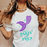 Party Unsere Schwänze von Mermaid Junggeselinnen-A