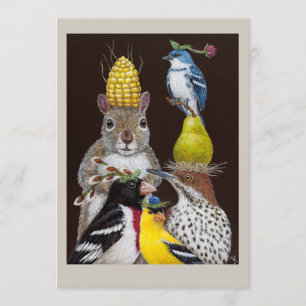 Party unter der flachen Karte der Zufuhr