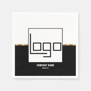 Party-Veranstaltungsmaterial für Markenlogos Serviette
