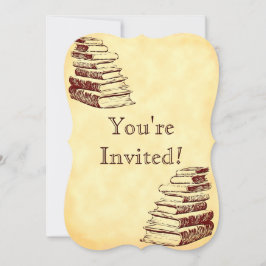 Party Vintag Art Custom Invivisions buchen Einladung