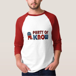 Party von kennen lustigen GOP T-Shirt