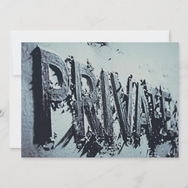 Party von Männern Einladung (Vorderseite)