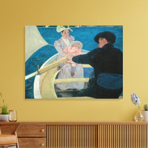 Party von Mary Cassatt, Vintage Kunst Leinwanddruck