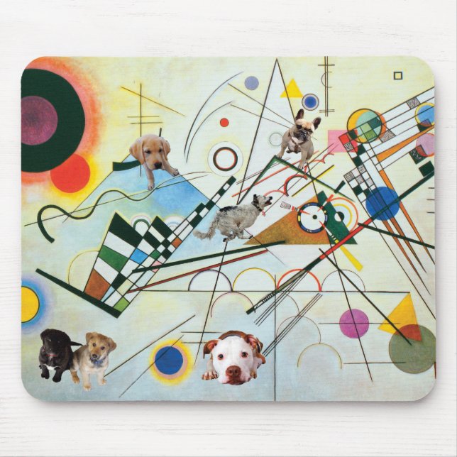 Party von Zusammensetzung VIII Mousepad (Vorne)