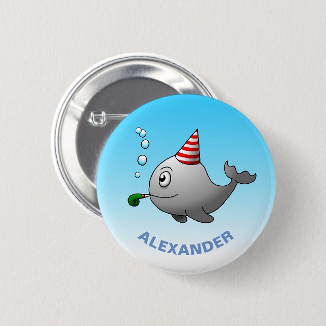 Party-Wal Button (Vorne & Hinten)