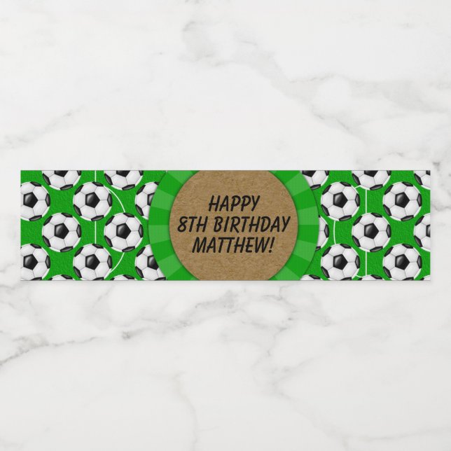 Party Wasser Flasche Wasserflaschenetikett (Einzelnes Label)