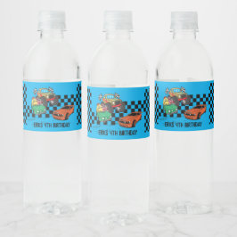 Party-Wasserzeichen, Auto Wasserflaschenetikett
