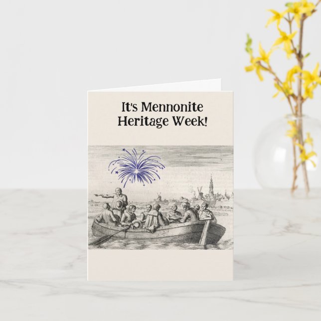 Party wie 1525 MHW Grußkarte Karte (Gelbe Blume)