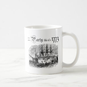 Party wie 1773 kaffeetasse