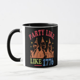 Party wie 1776 Retro Vintage Tasse