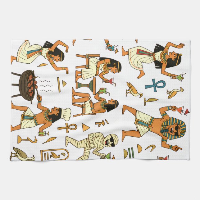 Party Wie Ein Ägypter Geschirrtuch (Horizontal)