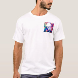 Party wie eine Quallenfisch-Silhouette T-Shirt