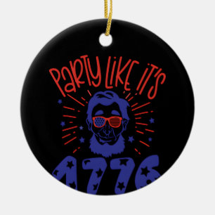 Party, wie es 1779 behandelt keramik ornament