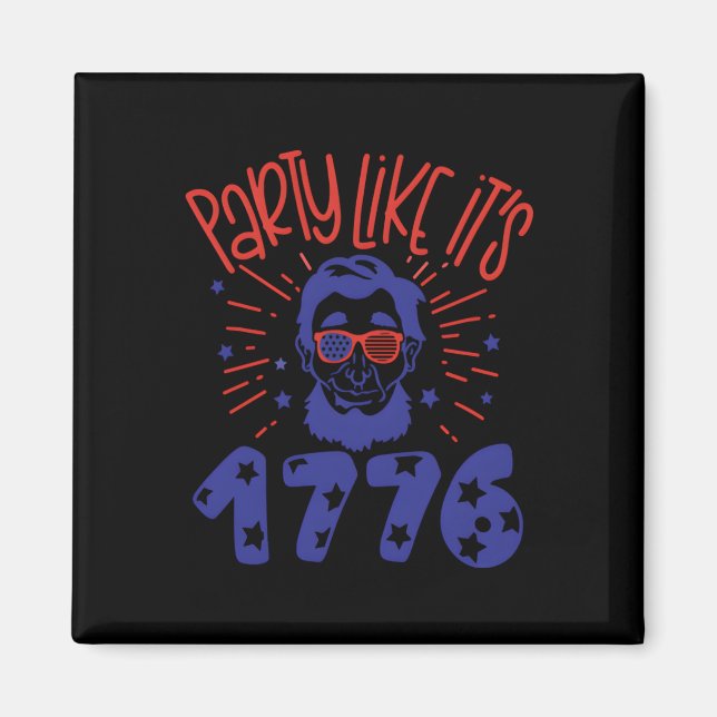 Party, wie es 1779 behandelt magnet (Vorne)