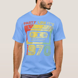 Party, wie es ist 1970 Retro 70er Party Outfit Cos T-Shirt
