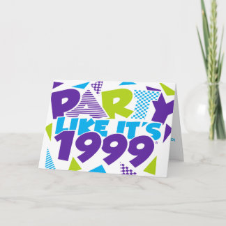 Party wie es ist 1999®™ Einladung - Entwurf 01