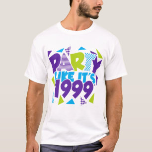 Party wie es ist 1999®™ T - Shirt - Entwurf 01
