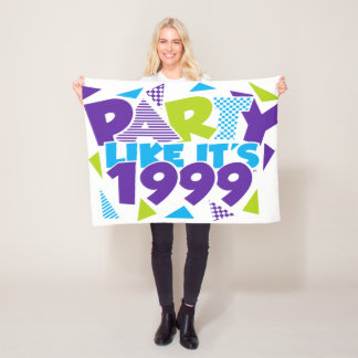 Party wie es ist umfassendes 1999®™ - Entwurf 01 Fleecedecke