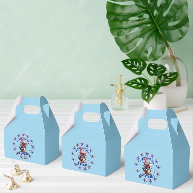 Party Wie sein amerikanischer Adler von 1776 und s Geschenkschachtel (Zahlreiche)