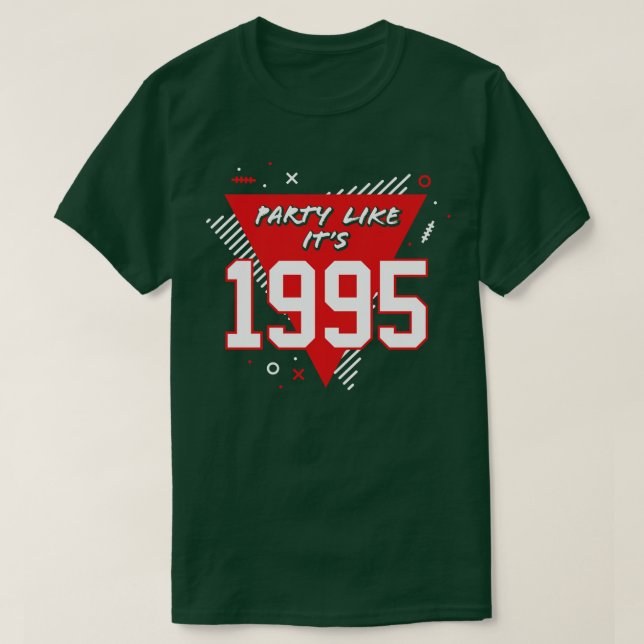 Party wie sein Buffalo von 1995 T-Shirt (Design vorne)