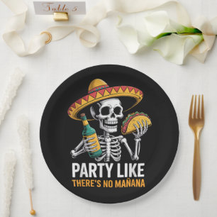 Party wie wenn es kein Morgen gibt Cinco de Mayo Pappteller