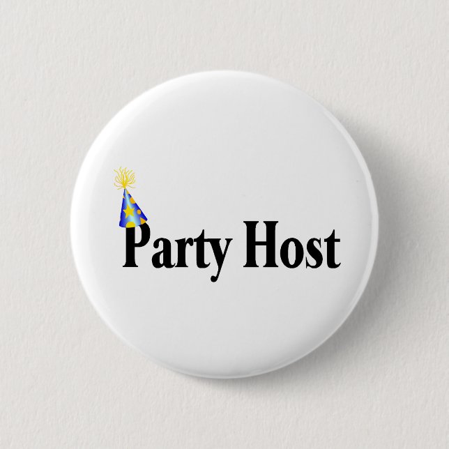 Party-Wirt Button (Vorderseite)