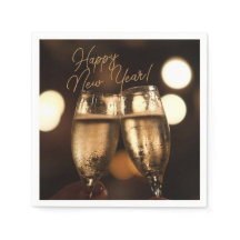 Party-Zeit! Prost! Happy New Year Napkins