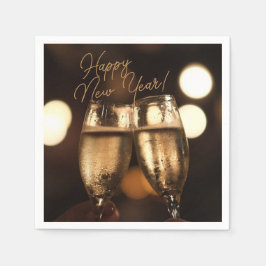 Party-Zeit! Prost! Happy New Year Napkins Serviette