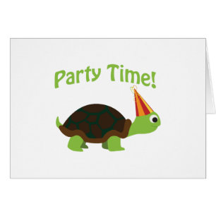 Party Zeit! Schildkröte