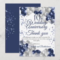 Party zum 10. Hochzeitstag