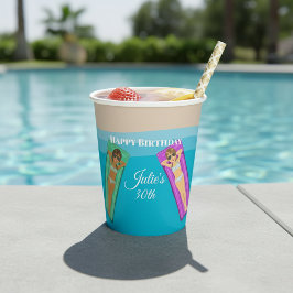 Party zum 30. Geburtstag Pappbecher