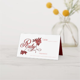 Party zum 40. Ruby-Jubiläum mit White Roses Platzkarte