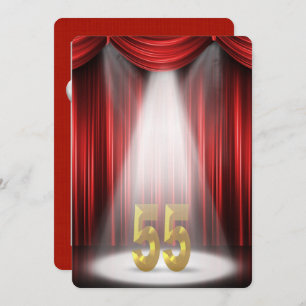 Party zum 55. Hochzeitstag Einladung