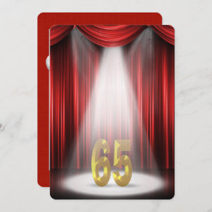 Party zum 65. Hochzeitstag Einladung