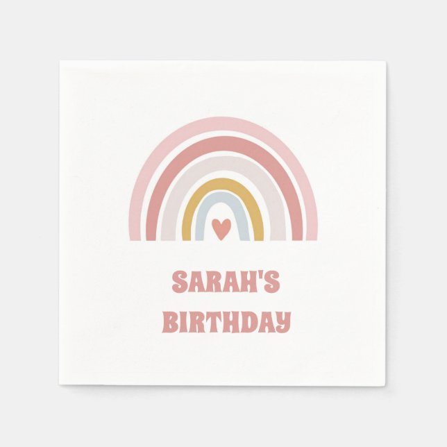 Party zum Geburtstag Serviette (Vorderseite)