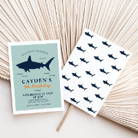 Party zum Geburtstag von Haifischen