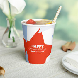 Party zum Gedenktag für abstrakte Stars Pappbecher