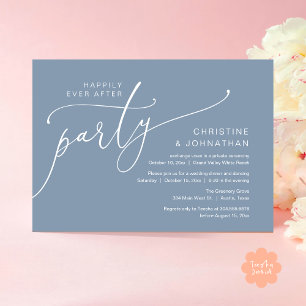 Party zum Happy End, Dinner und Tanz nach einer Fl Einladung